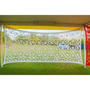 Toile Lycra décorative - blanc