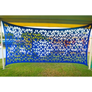 Toile Lycra décorative - bleu