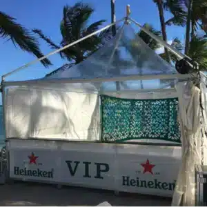 Chapiteau bache transparente