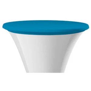 Top housse de mange-debout bleu