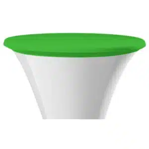 Top housse de mange-debout vert